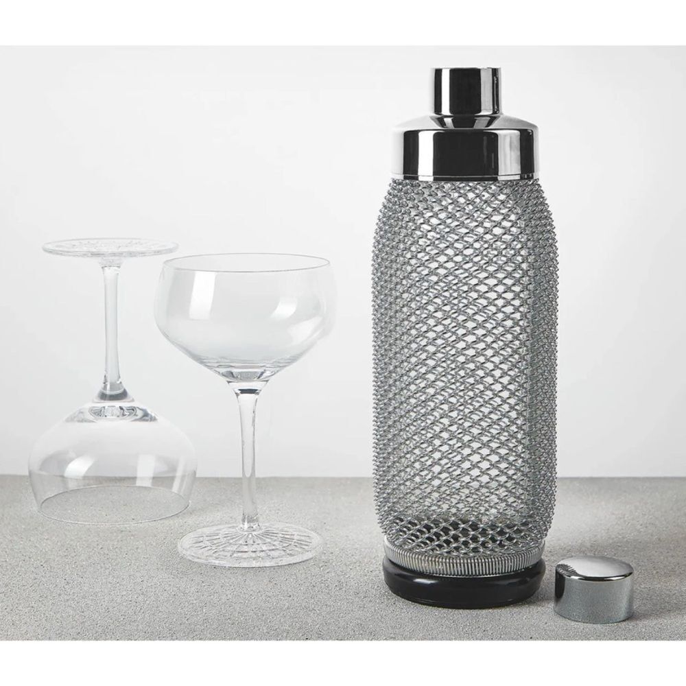 Vintage 1960's Cocktail Glass  Shaker